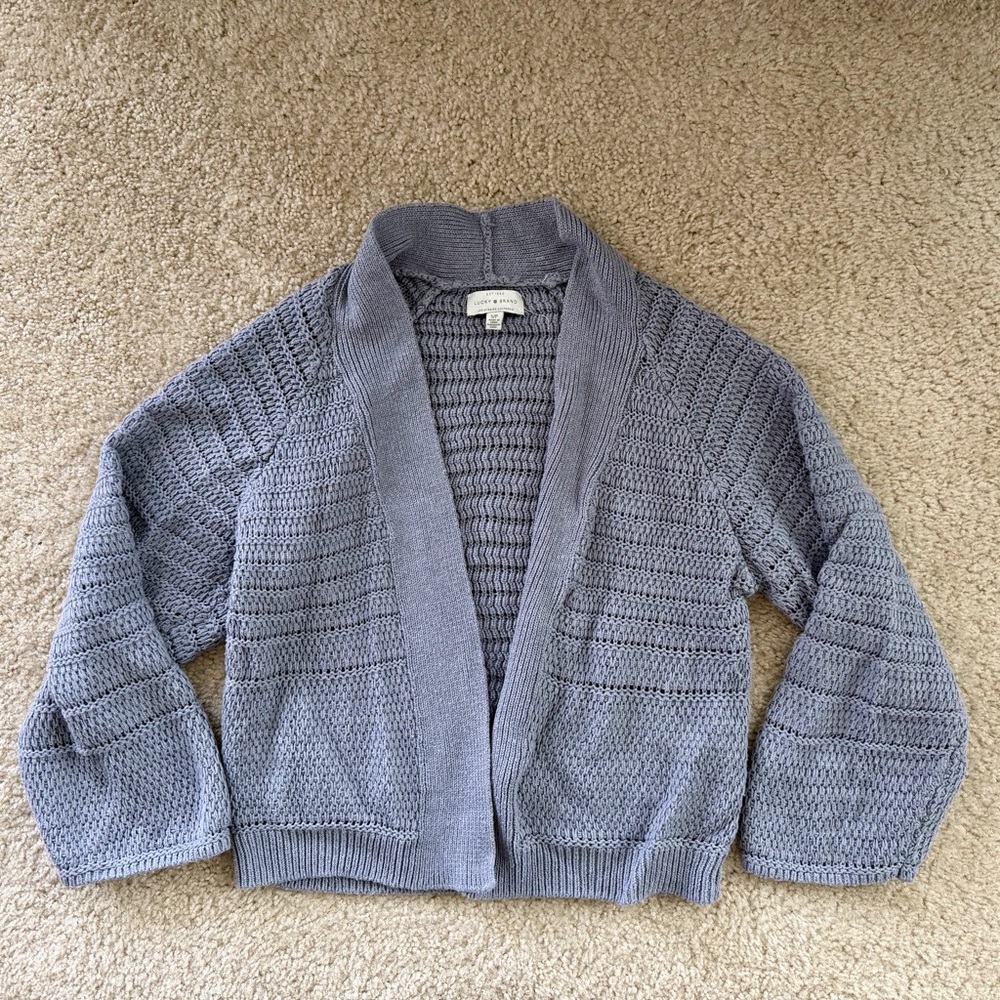 • lucky brand shrug •